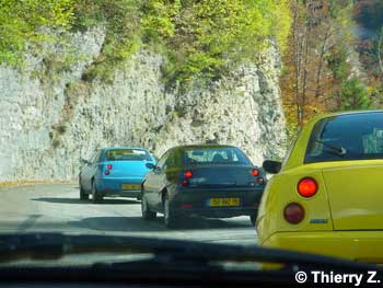 Rassemblement de Coupés Fiat en Haute-Savoie
