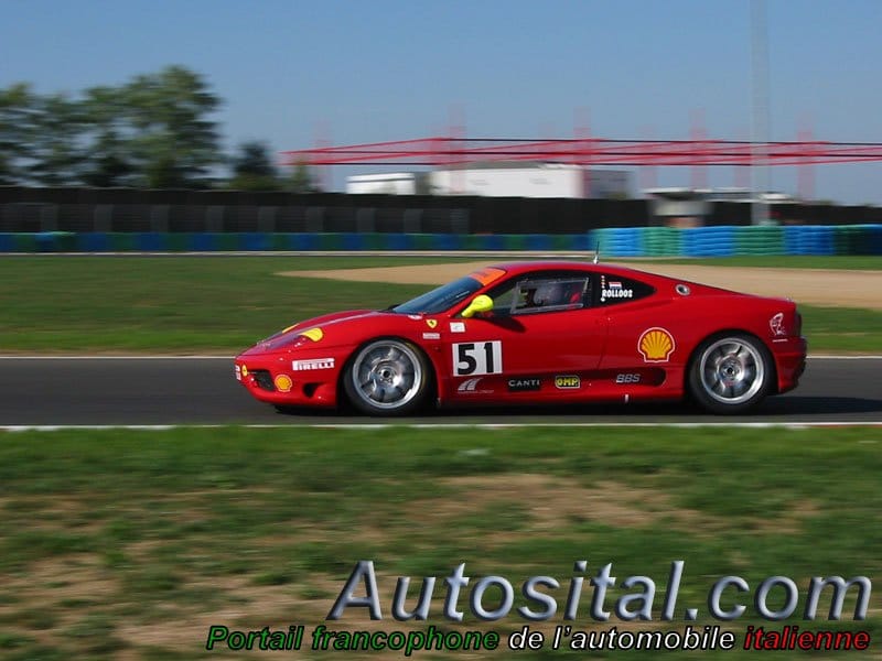 Challenge Ferrari 360 Modena - Magny-Cours 2003