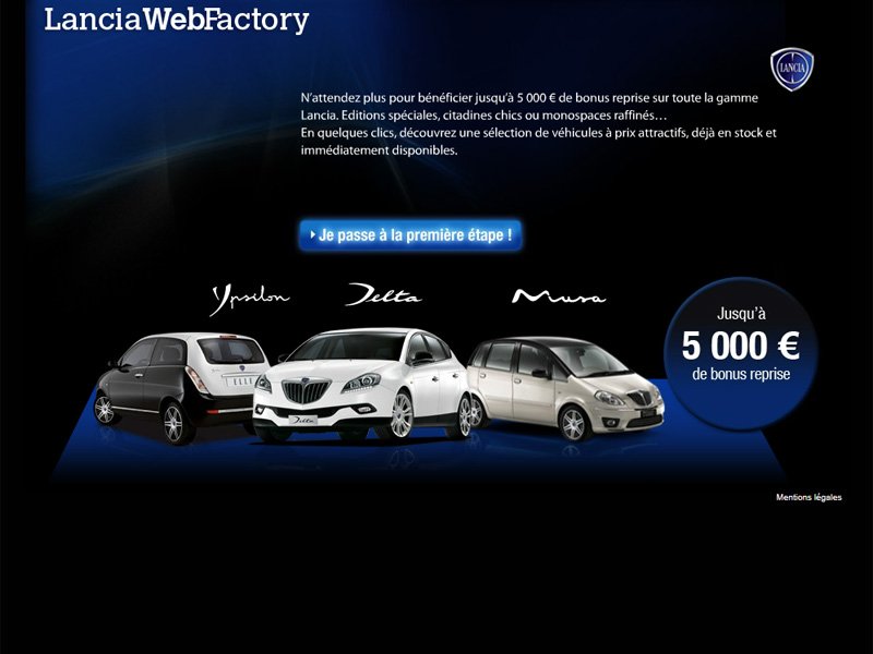 Webfactory Lancia