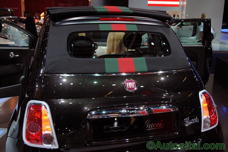 Francfort 2011 - Fiat 500C by Gucci