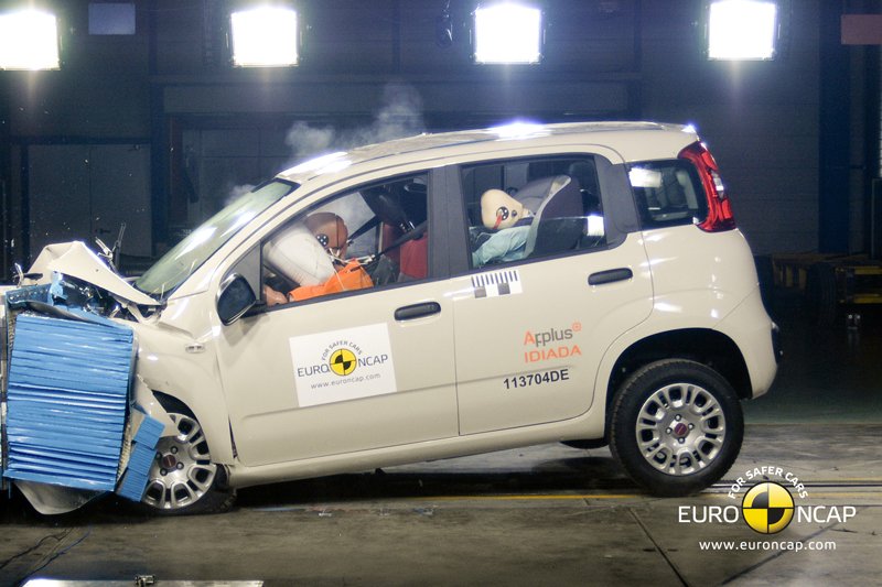 Crash-test EuroNCAP - Fiat Panda 3