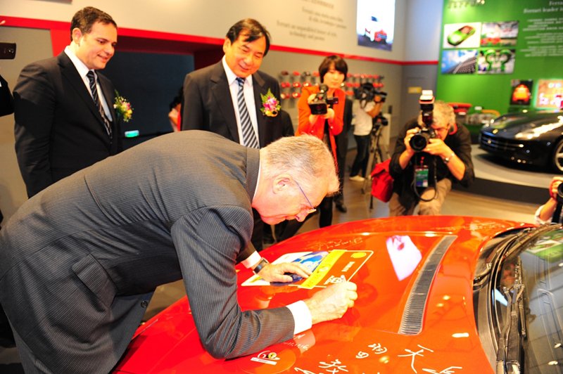 Succès pour l’exposition Mito Ferrari à Shangaï