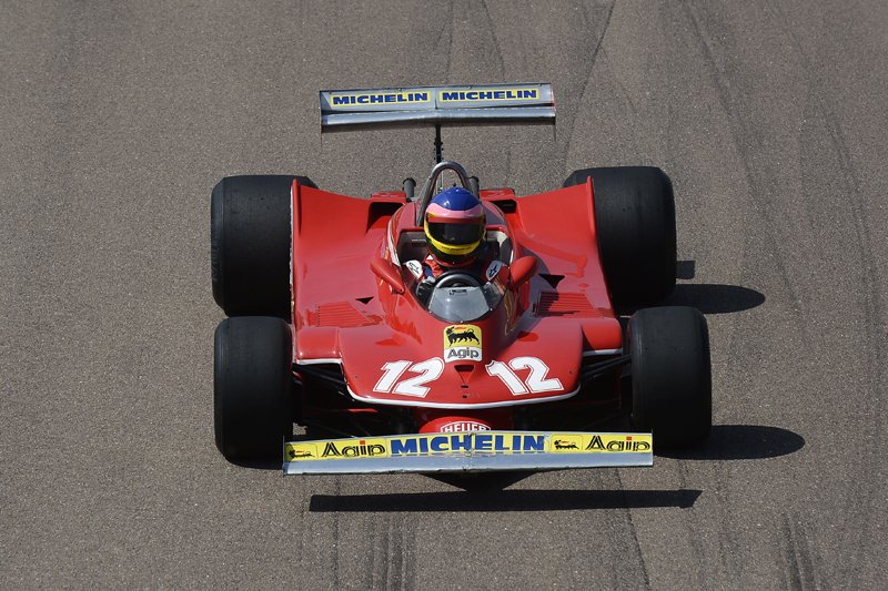 Jacques Villeneuve au volant de la 312 T4 pour les trente ans de la disparition de son père Gilles