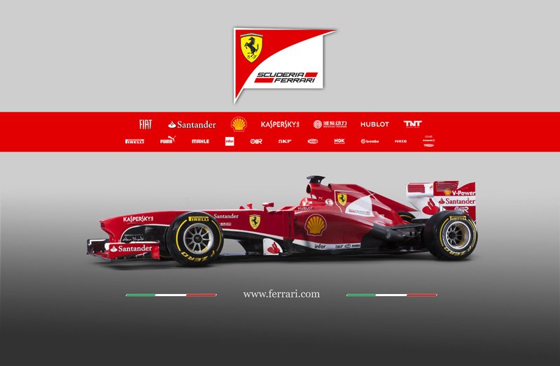 Ferrari présente sa F138