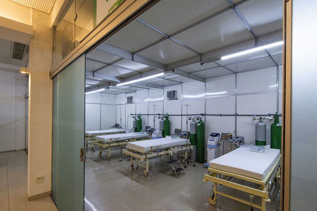 Fiat transforme son usine de Betim en hôpital de campagne / Coronavirus