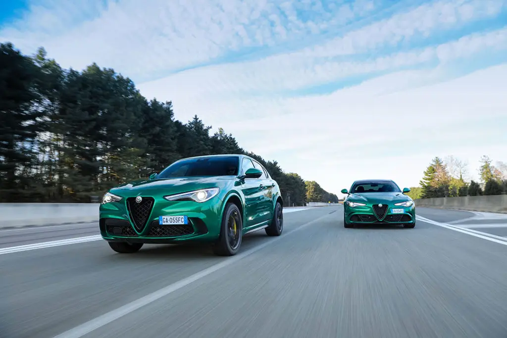 Plus de style et de technologie pour les Alfa Romeo Giulia et Stelvio Quadrifoglio