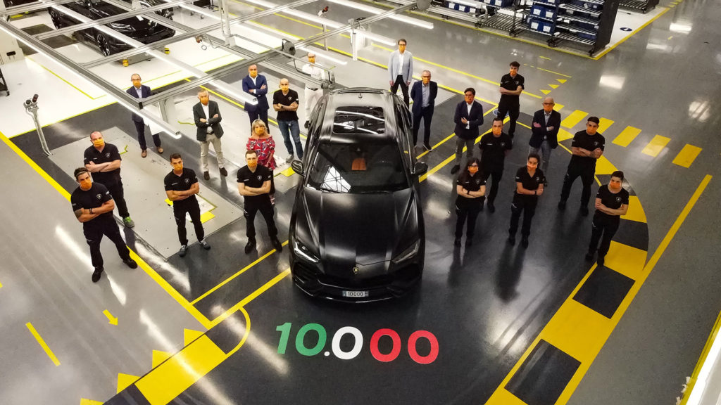 10 000 Lamborghini Urus produites !
