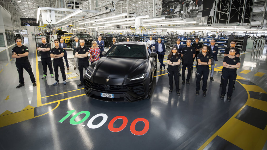 10 000 Lamborghini Urus produites !