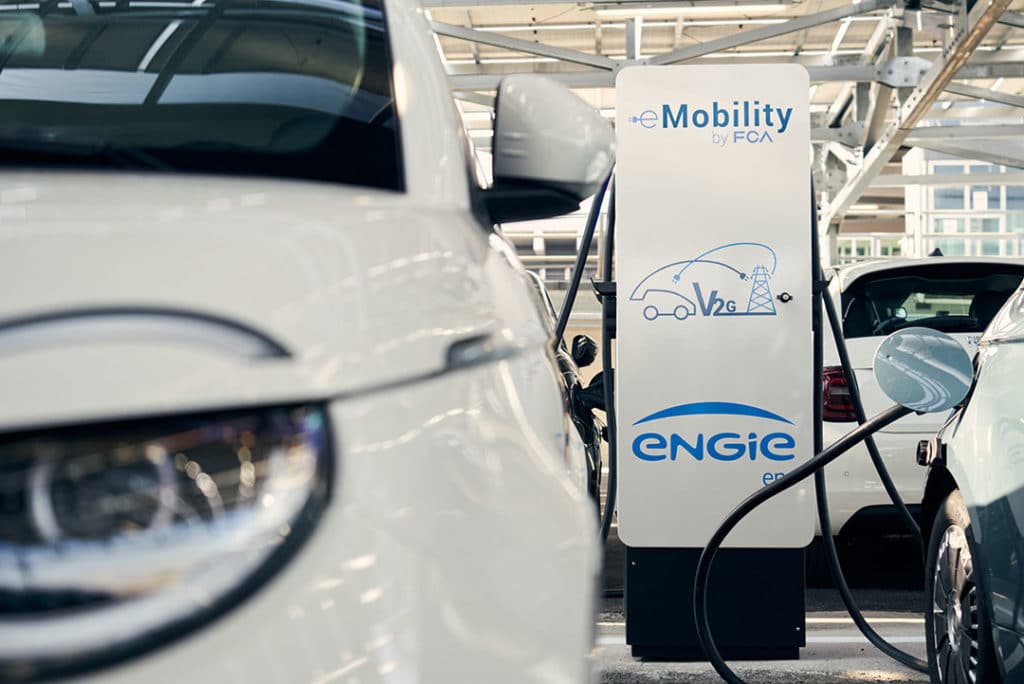 Inauguration du projet Vehicle-to-grid (V2G) à Mirafiori (2020)