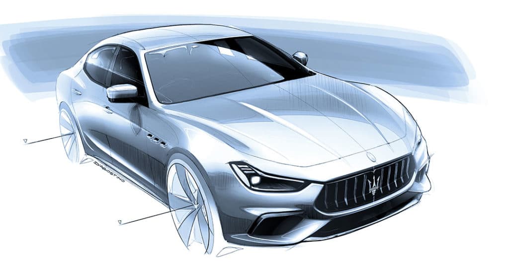 Maserati Ghibli Hybrid (2020) – Photos constructeur