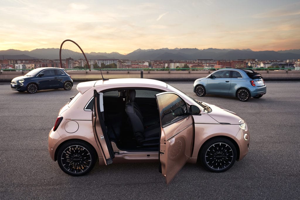 Fiat 500 électrique 3+1 portes (2020)