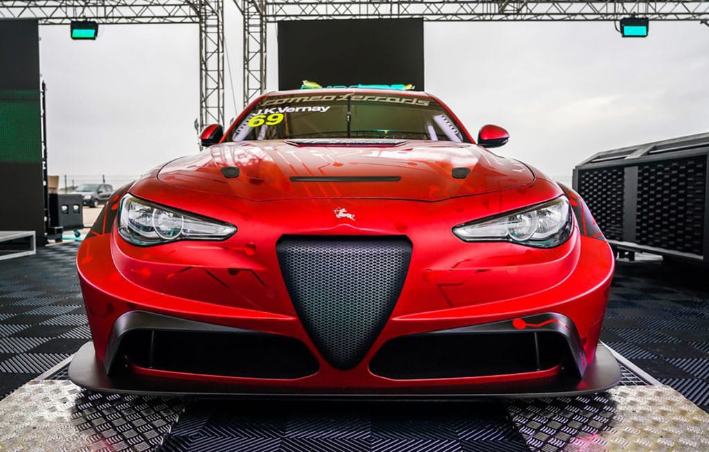Une Alfa Romeo Giulia électrique pour la première saison du Pure ETCR