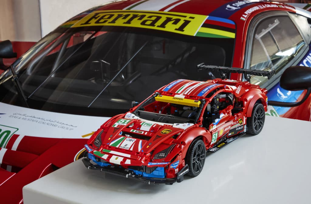 La Ferrari 488 GTE débarque chez Lego