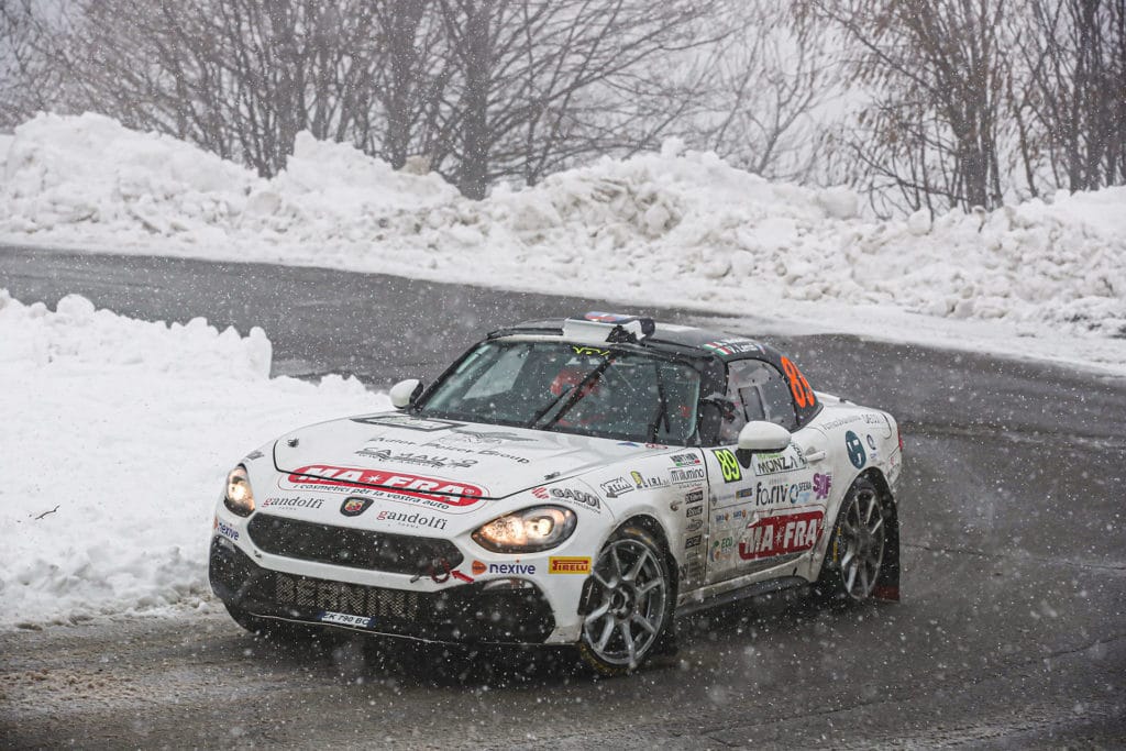 Troisième titre consécutif en R-GT pour l’Abarth 124 Rally