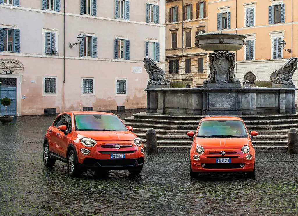 Fiat 500 et 500X 2021