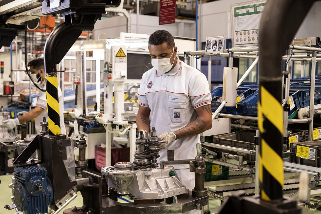 15 millions de transmissions produites à l'usine Fiat de Betim au Brésil